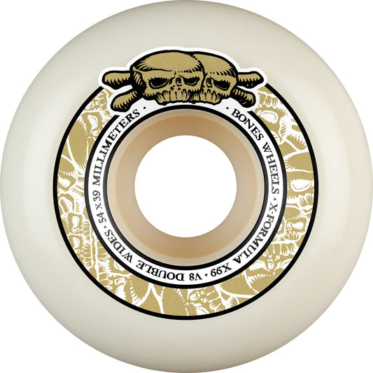 Bones | 54mm 99A X-Formula Wheels - V8 Double Wide Shape