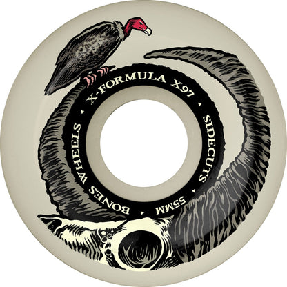 Bones | 55mm/97a Floor Horns X-Formula x97 - V5 Sidecut
