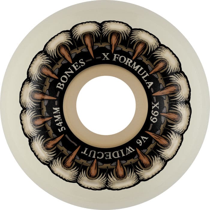 Bones | 54mm/99a X-Formula x99 - V6 Widecut