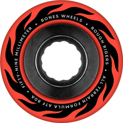 Bones | 59mm/80a Rough Riders Wheels - Red