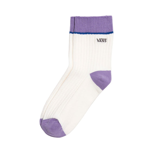Vans | Women's Waffle Half Crew Purple Haze Sock - Purple/Cream