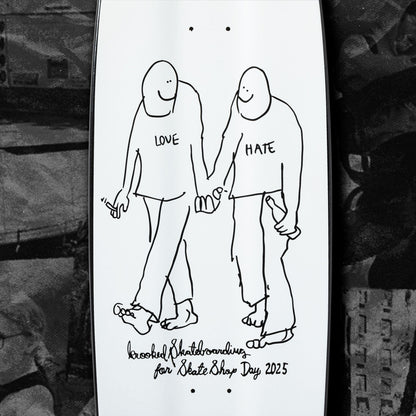 Krooked | 10.75" Skateshop Day 2025 Beamer Deck - LOVE