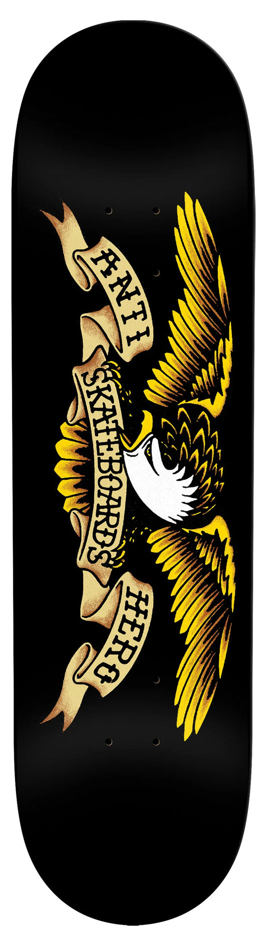 Anti-Hero | 8.5" Short Wheelbase DBX Eagle Black Skateboard Deck