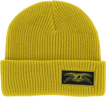 Anti-Hero | Stock Eagle Label Cuff Beanie - Yellow