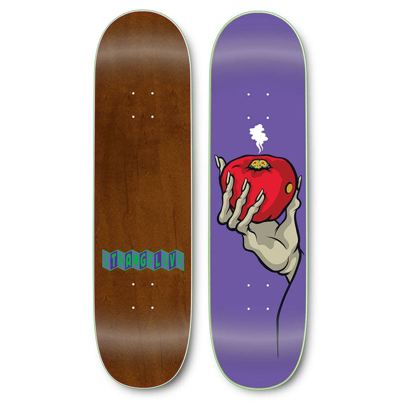 Strangelove | 8.5" Apple Screen Printed Deck - Purple