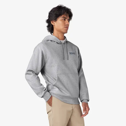 Dickies | Graphic DWR Pullover Fleece - Heather Grey