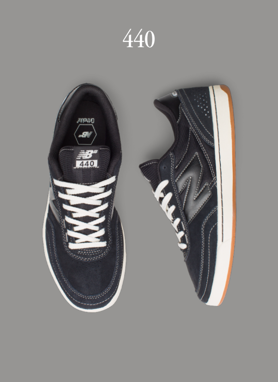 New Balance | Numeric 440v2 - Black/White/Seasalt (WIDE)