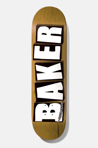 Baker | 8.25” Brand Logo Assorted Veneers Skateboard Deck