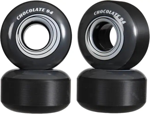 Chocolate | 56mm/80a Vanner Cruiser Wheels - Black