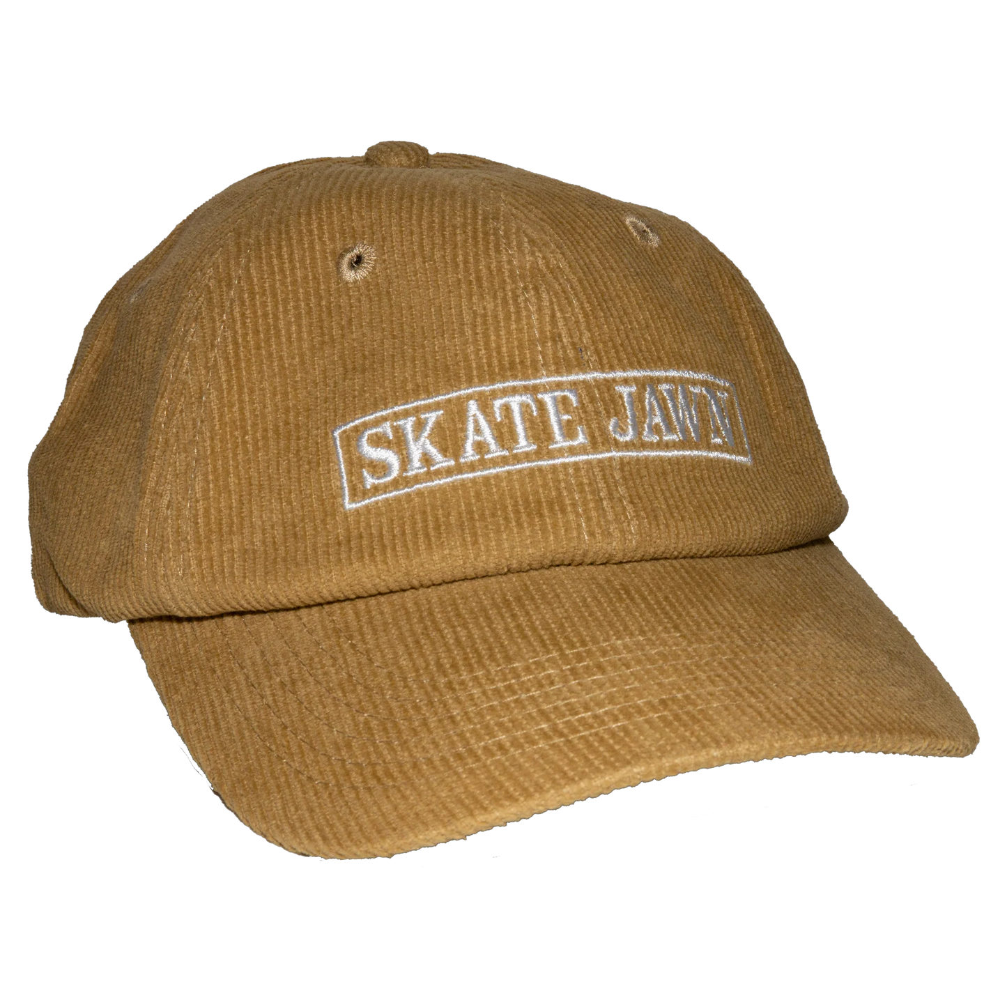 Skate Jawn | Cover Box 6 Panel Corduroy Hat - Brown