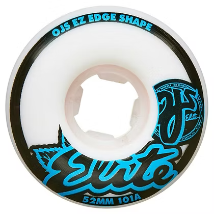 OJ | 52mm/101a EZ Edge Elite Wheels - White
