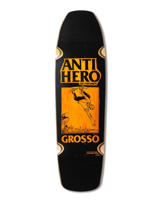 Anti-Hero | 9.25" Skateshop Day 2025 Grosso Hand Plant Deck - Black (Various Colors)