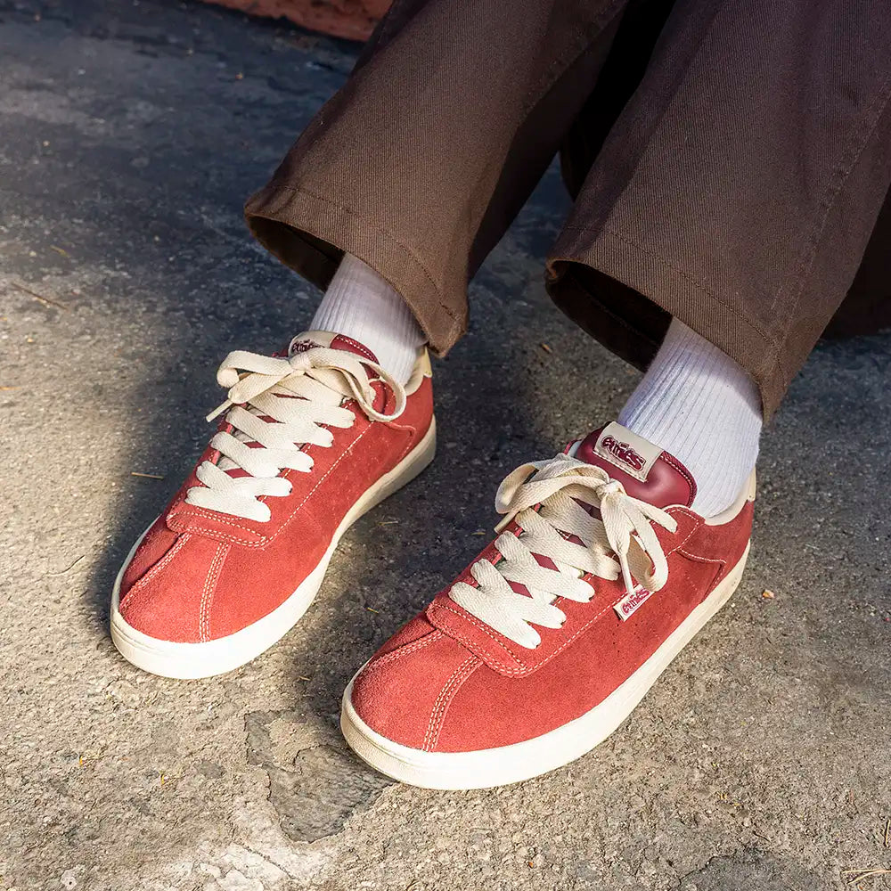 Etnies Men's Scam Burgundy/Tan Shoes 10.5 / Burgundy Etnies Men's Scam Burgundy/Tan Shoes 10.5 / Burgundy
