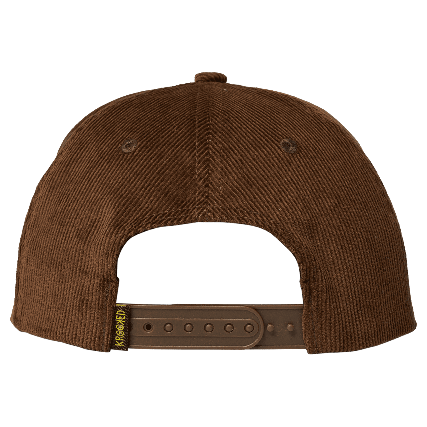 Krooked | Corduroy Shmoo Snapback Hat - Brown