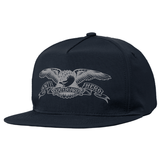Anti-Hero | Basic Eagle Snapback Hat - Navy