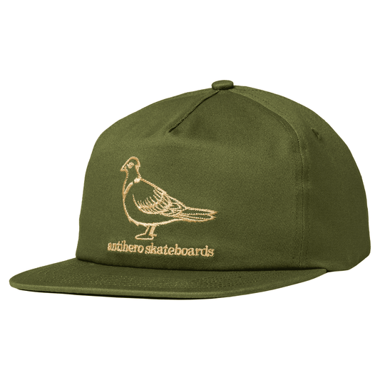 Anti-Hero | Basic Pigeon Snapback Hat - Moss