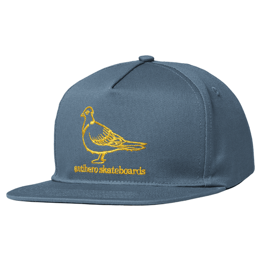 Anti-Hero | Basic Pigeon Snapback Hat - Slate Blue