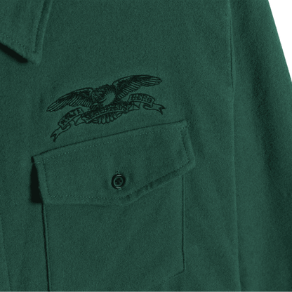 Anti-Hero | Eagle Flannel - Dark Green