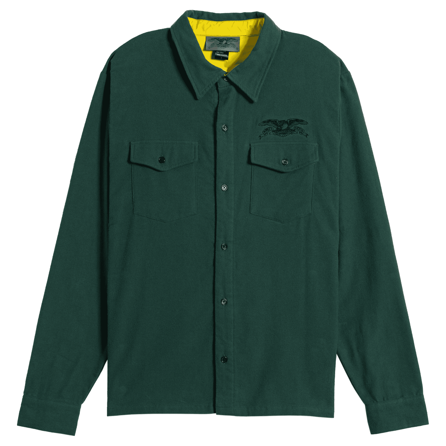 Anti-Hero | Eagle Flannel - Dark Green