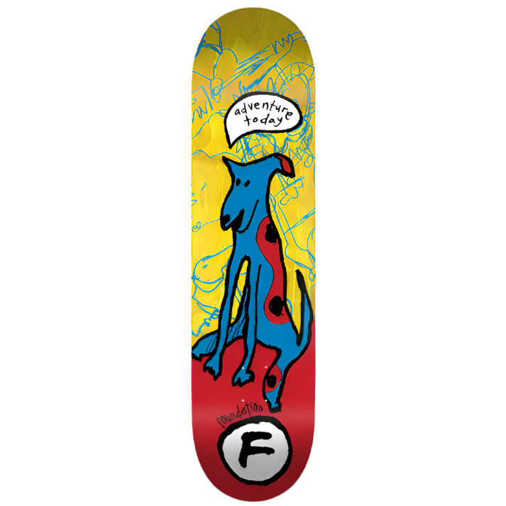 Foundation | 7.75" Adventure Today Skateboard Deck