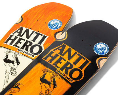 Anti-Hero | 9.25" Skateshop Day 2025 Grosso Hand Plant Deck - Black (Various Colors)