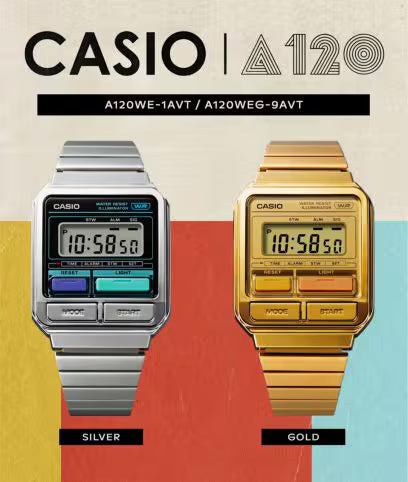 Casio | A120WE-1AVT Watch - Vintage Collection