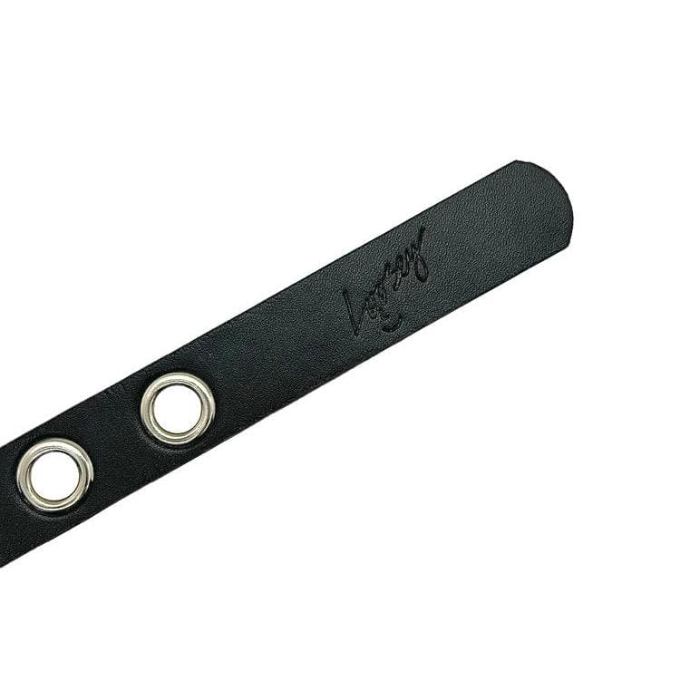 Loosey | Mini Grommet Hole Belt - Black