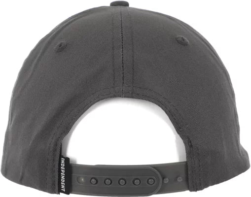 Independent | Bar Logo Snapback - Cement