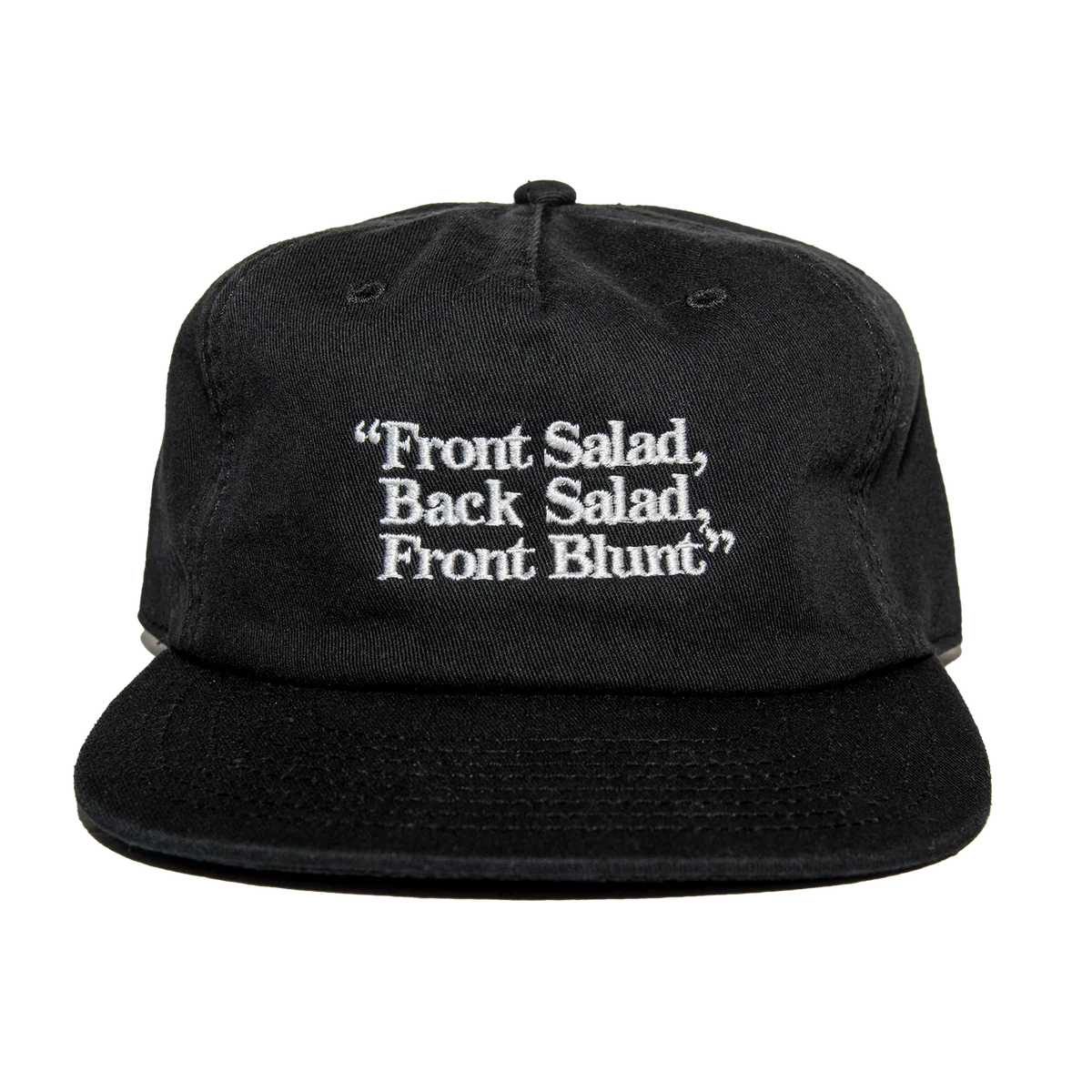 Jenkem | Front Blunt Hat - Black