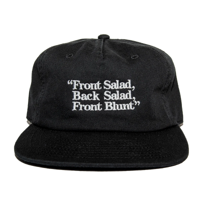 Jenkem | Front Blunt Hat - Black