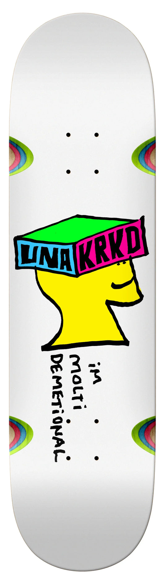 Krooked | 8.28" Una Molti Demetional Skateboard Deck