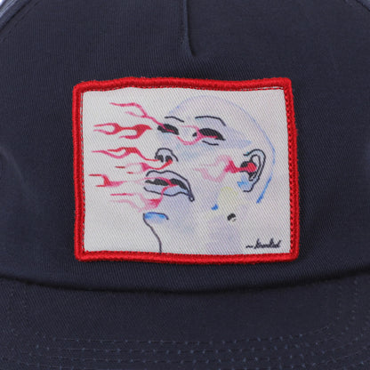 Stare Snapback Hat - Navy