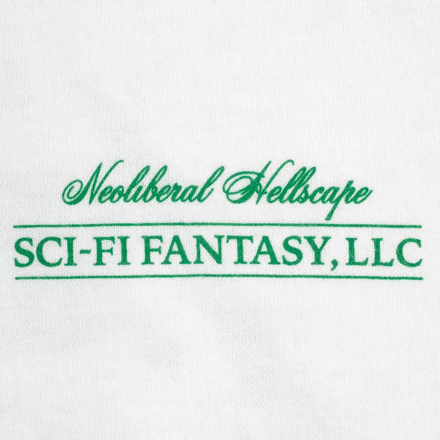 Sci-Fi Fantasy | NeoLiberal Tee -  White