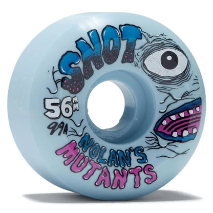 Snot | 56mm 99a Nolan Houghton Mutants Wheel - Ice Blue
