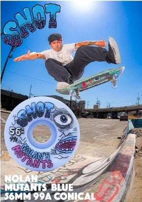 Snot | 56mm 99a Nolan Houghton Mutants Wheel - Ice Blue
