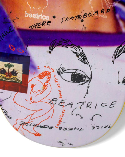 There | 8.25" Beatrice Domond Skateshop Day Guest Skateboard Deck (True Fit Mold)