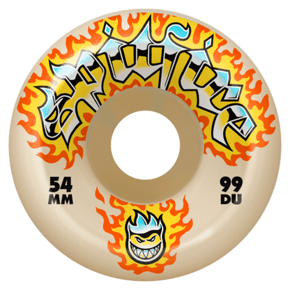 Spitfire | 56mm/99a Formula Four Wheels - Chrome Venom Conical Full