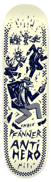 Anti-Hero | 8.25" Pfanner Ruder Bwoy