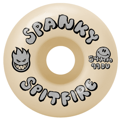 Spitfire | 54mm/99a Formula Four Wheels - Spanky Happy Pro Classic Shape