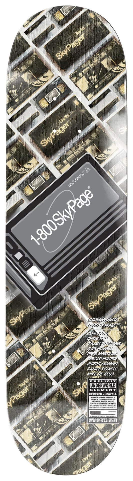 Underworld Element | 8.25" Sky Pager Skateshop Day Skateboard Deck