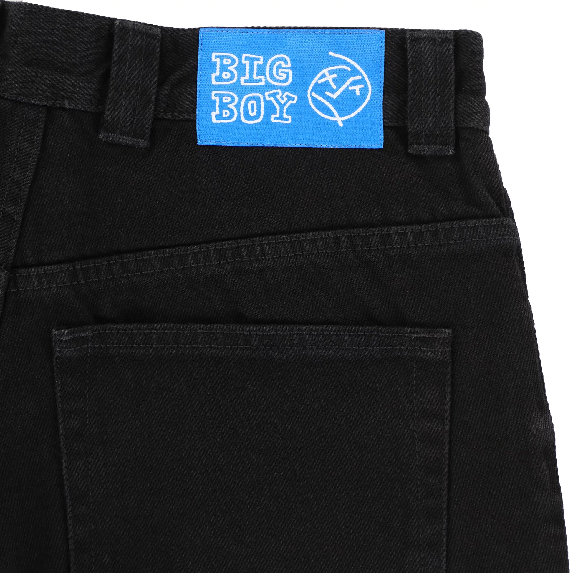 Polar | Big Boy Jeans - Pitch Black – THIS Skateshop Polar | Big Boy Jeans - Pitch Black – THIS Skateshop