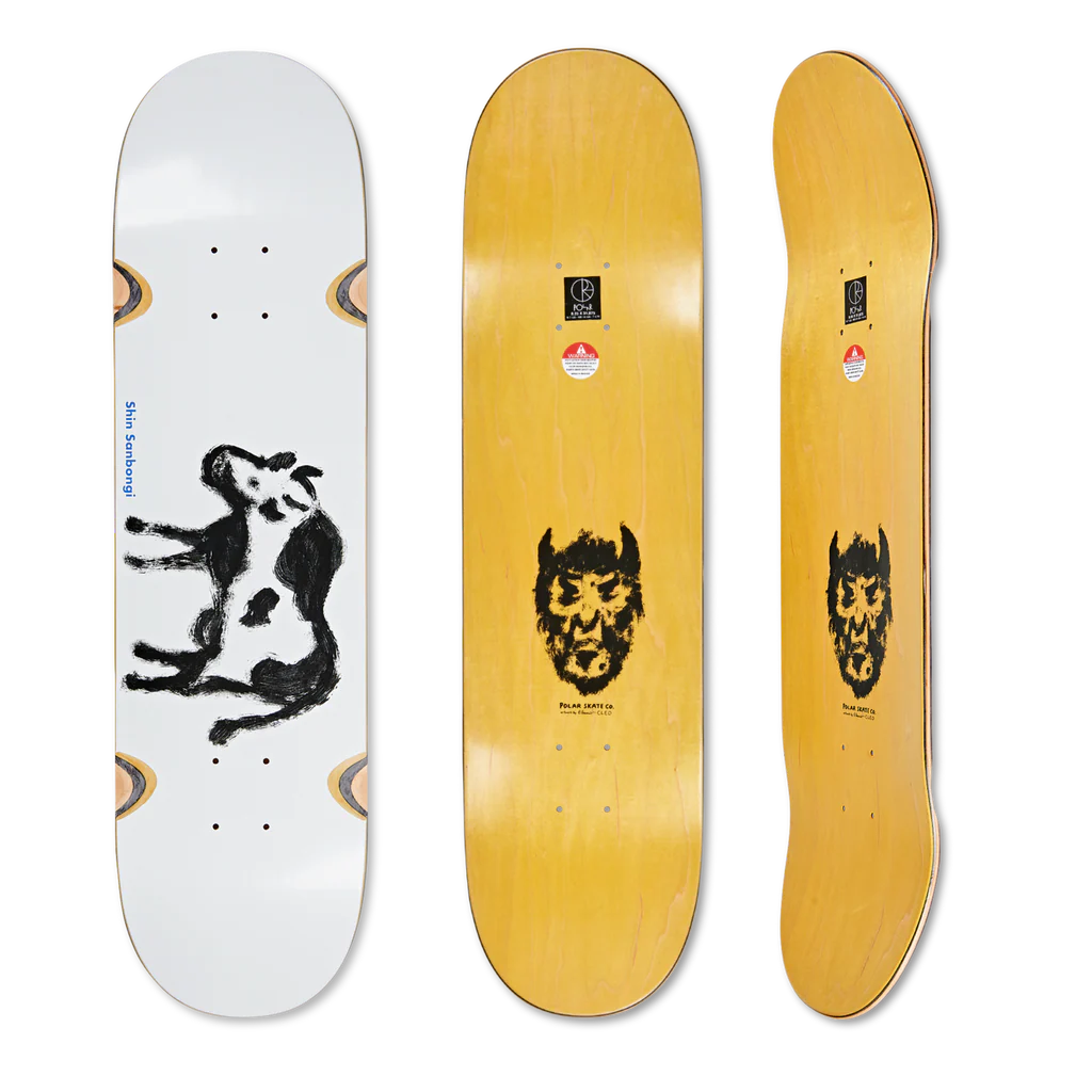 Polar | 8.5” Shin Sanbongi Cow and Devil Wheel Wells Deck