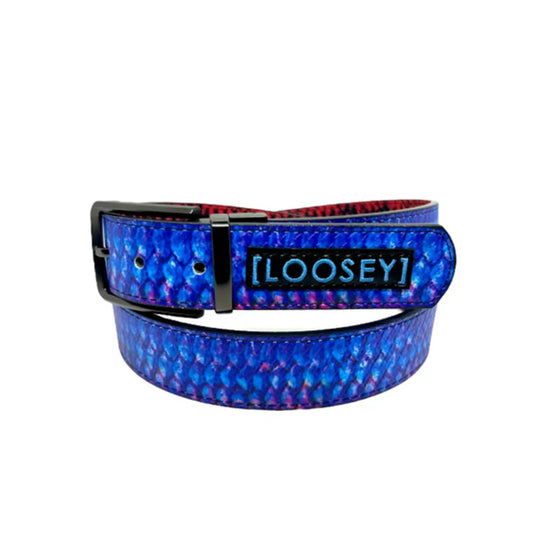 Loosey | Atlantic Drift Reversible Fish Scales Belt