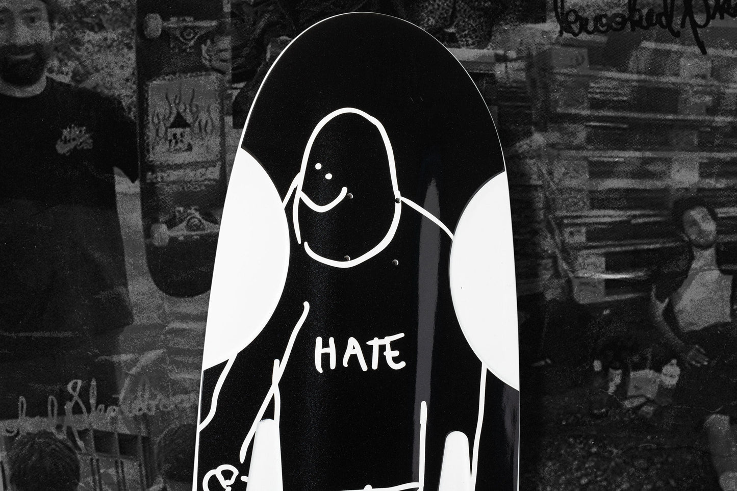 Krooked | 10.75" Skateshop Day 2025 Beamer Deck - HATE