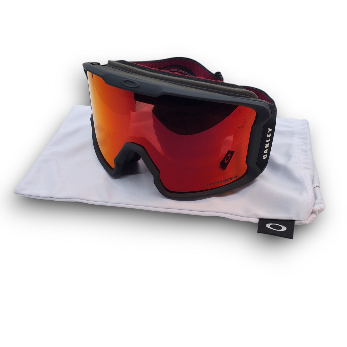 Oakley | Line Miner Goggles - Iron Brick Black/Prism Torch Iridium Lens