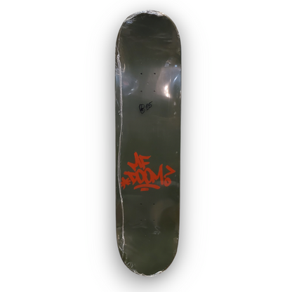 8.25" Screen Printed MF Doom Skateboard Deck