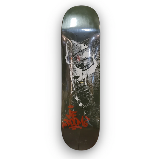 8.25" Screen Printed MF Doom Skateboard Deck