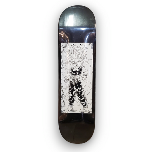 8.375" Screen Printed Dragon Ball Z Gohan Skateboard Deck