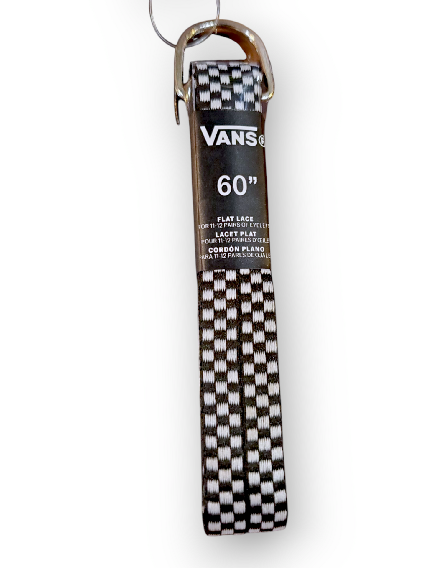 Vans | 60" Flat Shoe Laces - Black/White Checker