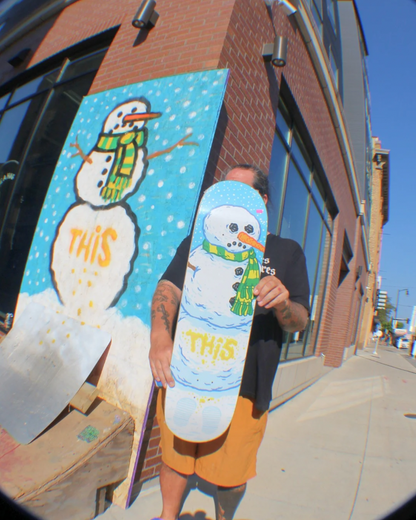 THIS | Snowman Deck By Todd Bratrud